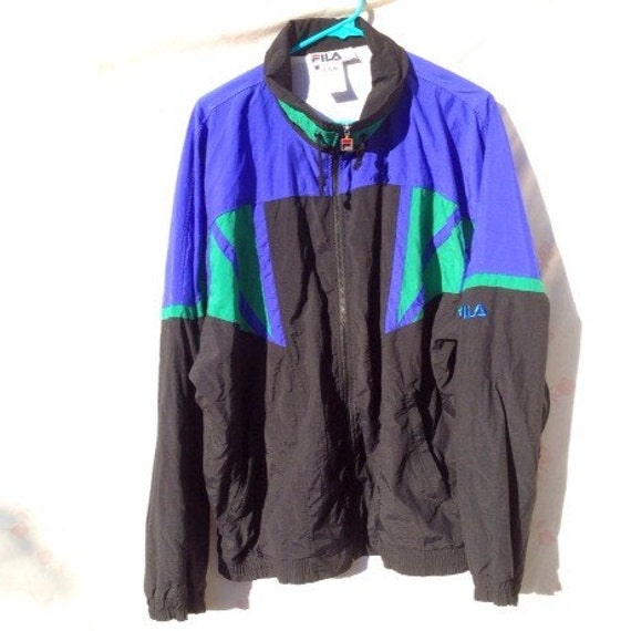 80 s FILA  Jacket  Made  in Singapore Size L