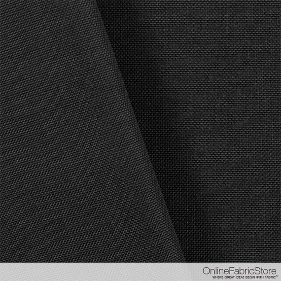 Black 1000 Denier Cordura Nylon Fabric By the Yard
