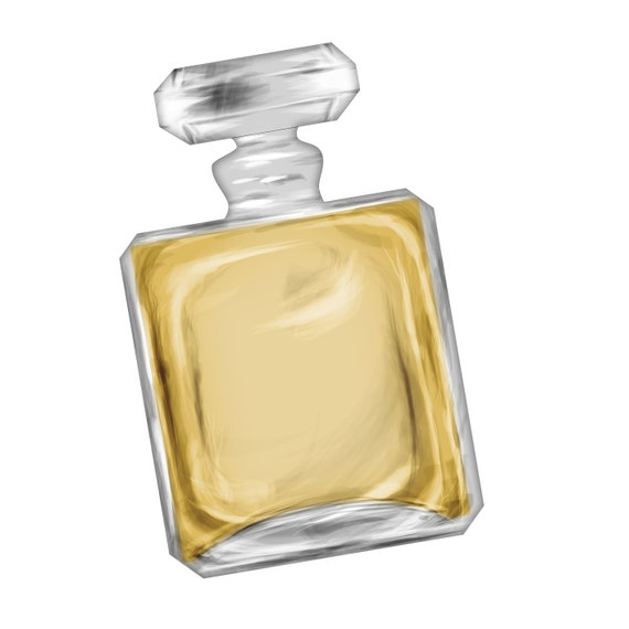 Perfume Bottle PNG Vector Clipart Instant by jhCollaborative