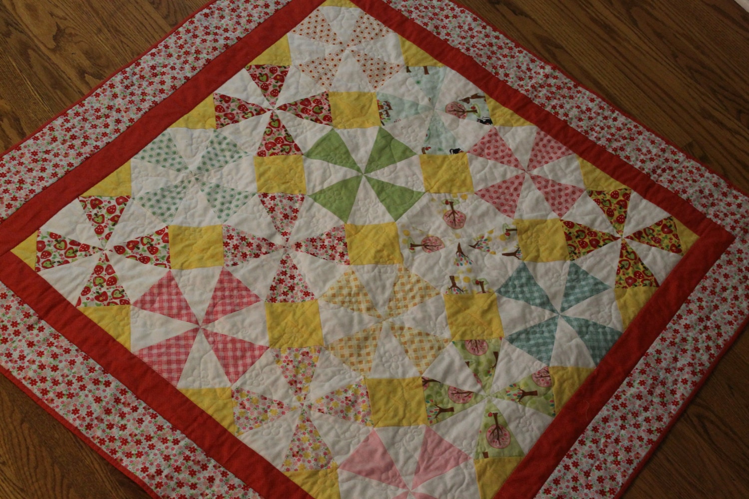 Colorful Patchwork Quilt for Girl
