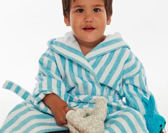 Hooded baby robe | Etsy