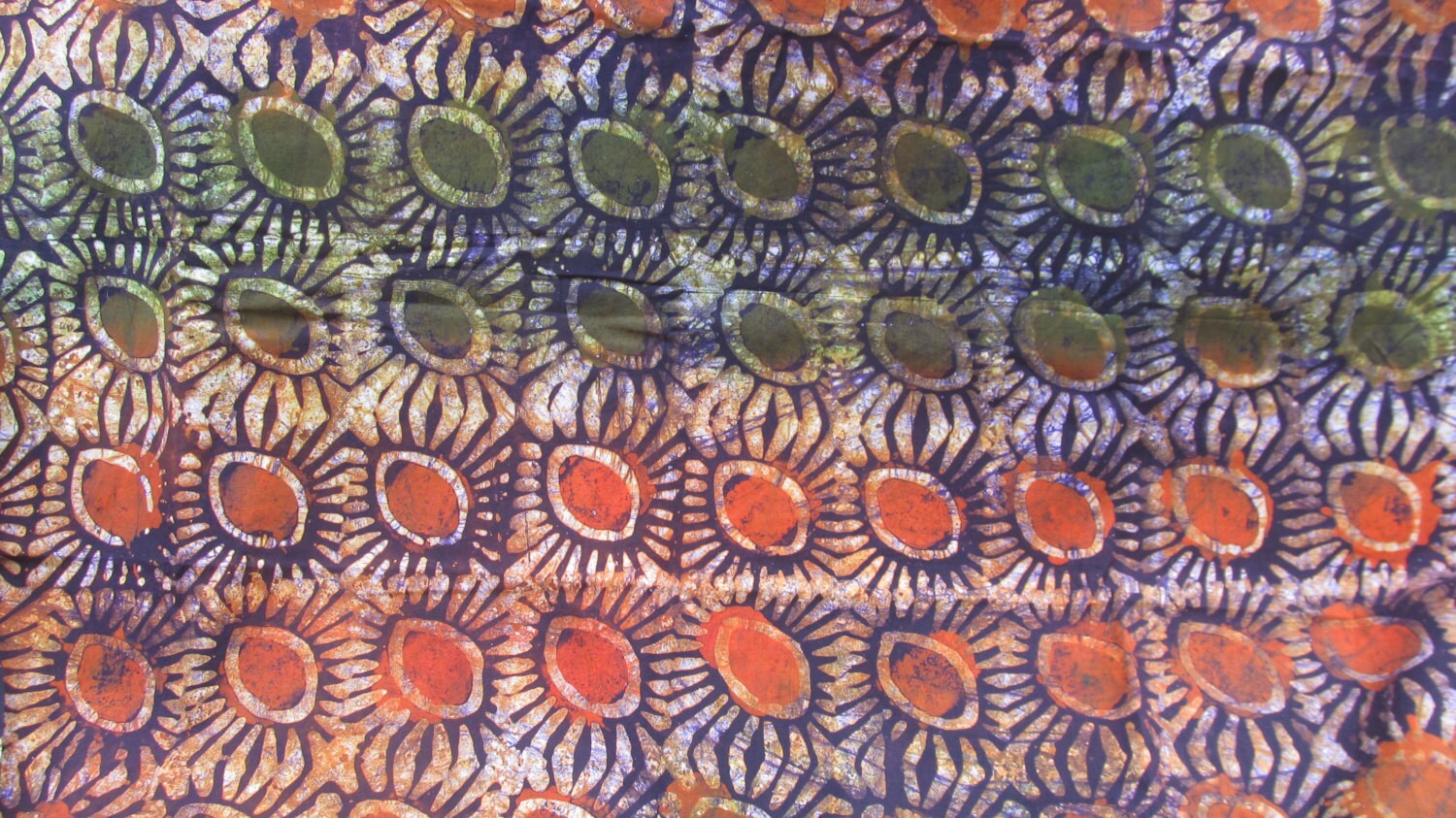 Ghanaian textiles, batik, tie and dye, 100 cotton, original African