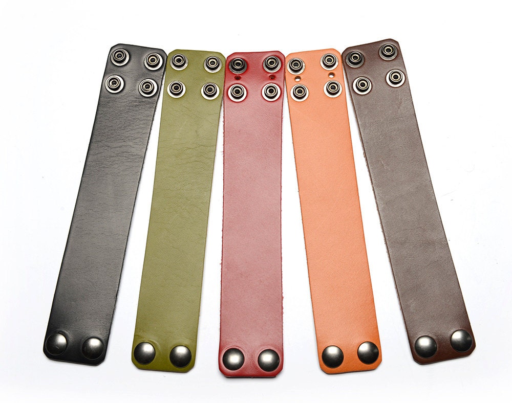 Wide Leather Cuffs 25 pieces Wholesale Leather Wristband