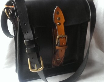 Mens Black Messenger Bag,shoulder Bag/Satchel Bag