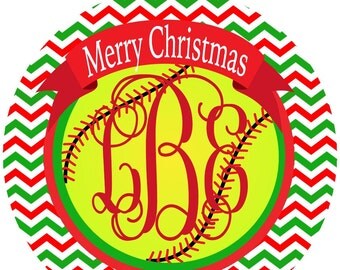 softball ornaments preppy monogrammed softball christmas softball ornaments preppy monogrammed softball christmas