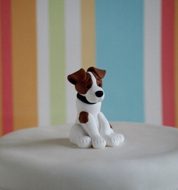 Items similar to Jack Russell Cake Topper Dog Wedding Cake Topper