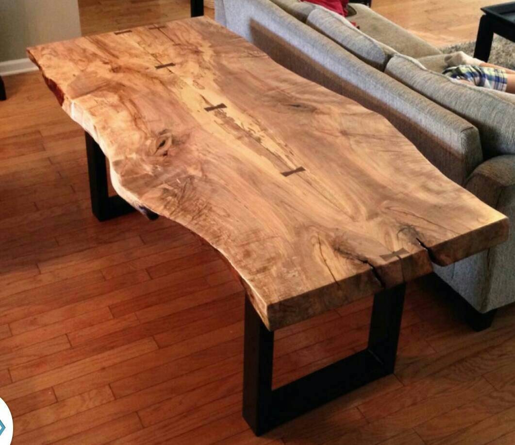 Live Edge Spalted Maple Dining Table