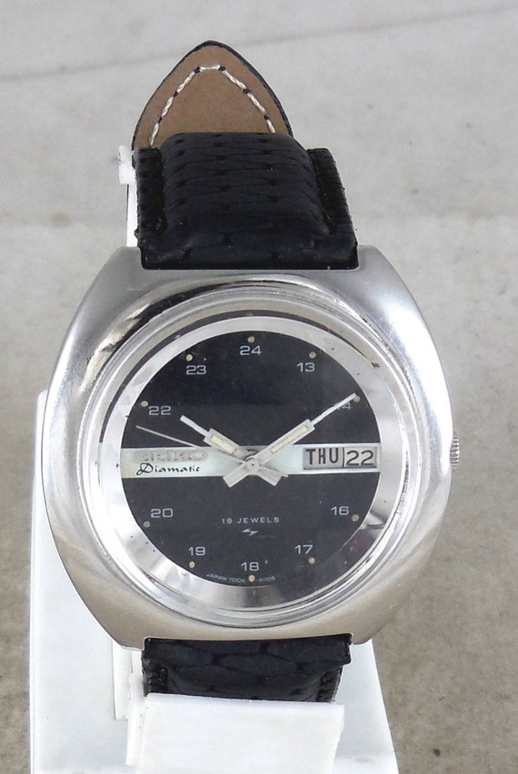 50% discount Original VINTAGE Seiko Diamatic Automatic 19J