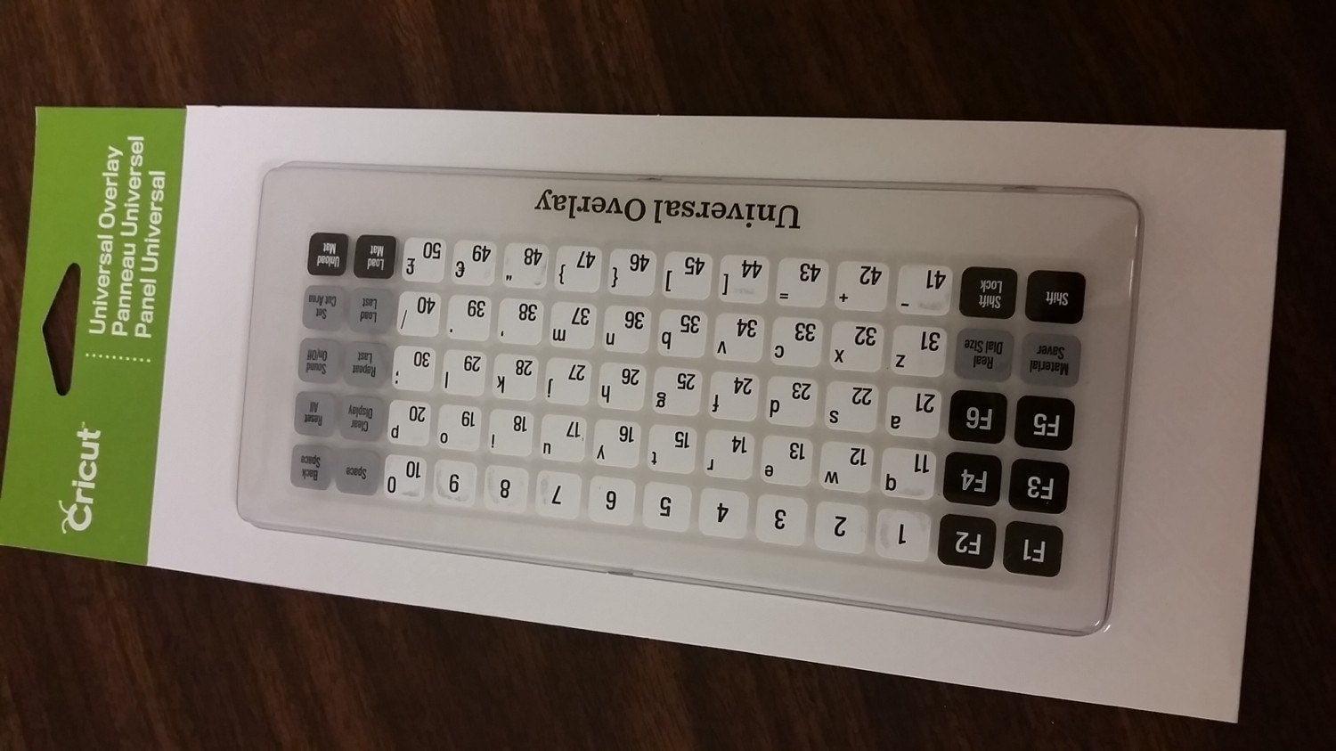 Cricut Universal keypad overlay by LiCrafty on Etsy