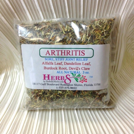 Arthritis Herbal Tea by HerbsByMerlin on Etsy