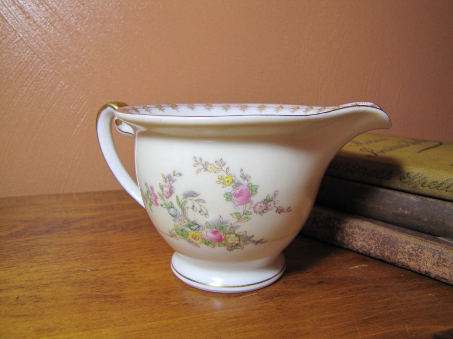 Vintage Meito China Hand Painted Creamer Made in Japan