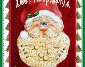 Door Harp Santa--E-pattern packet by Sharon Cook