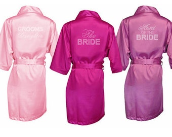bridal party robes set of 6