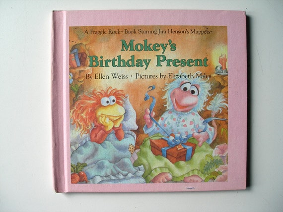 Fraggle Rock Book: Mokey's Birthday Present 1985