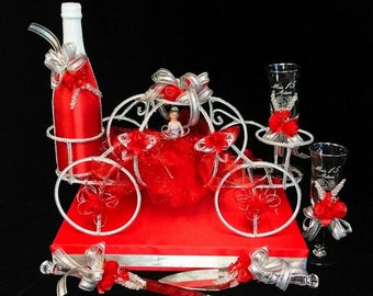 Pumpkin Coach Toasting Set