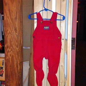 Oshkosh Overalls Romper, Infant Osh Kosh, Baby Osh Kosh RARE!