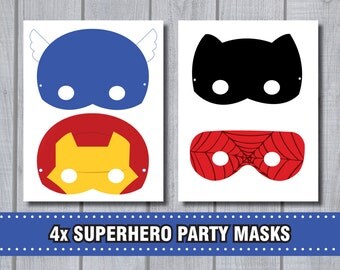 Popular items for superhero masks on Etsy