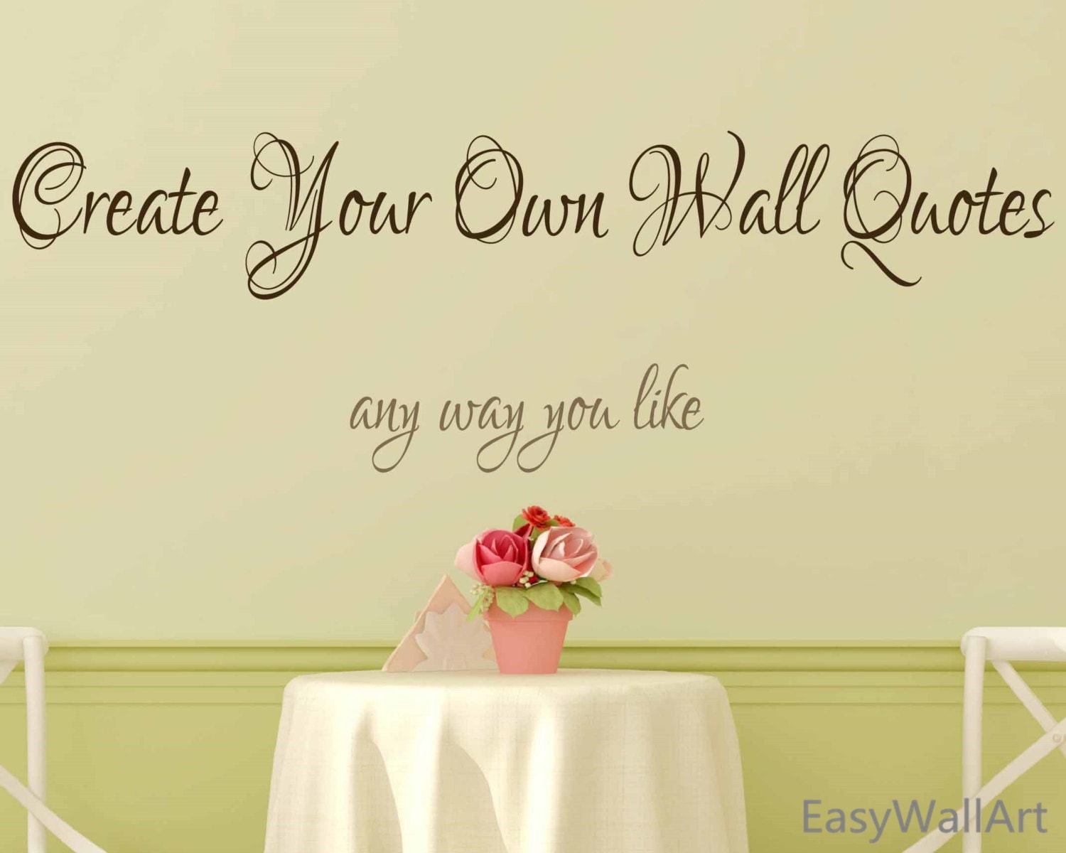 Create Your Own Wall Decal Custom Wall Decals Quotes Custom