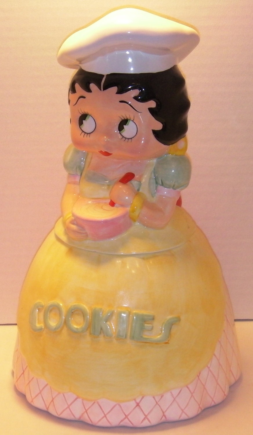 betty boop chef figurine