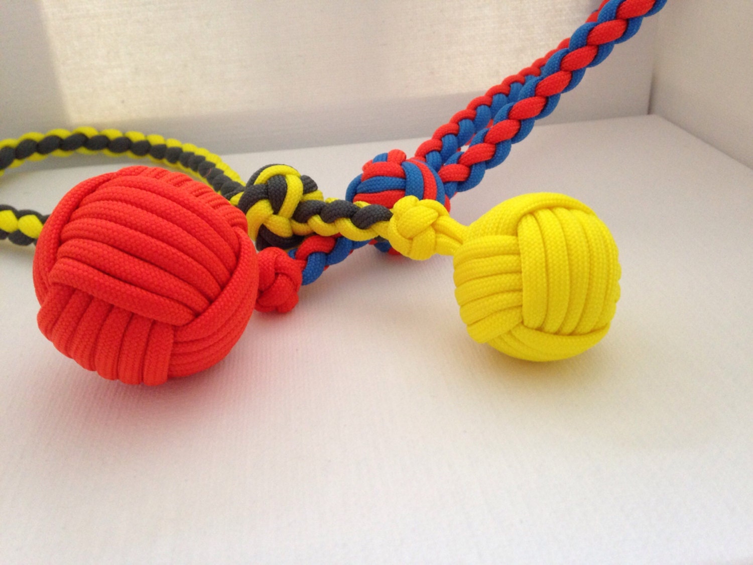 Paracord Durable Dog Toy Monkey's Fist Toy Custom Made