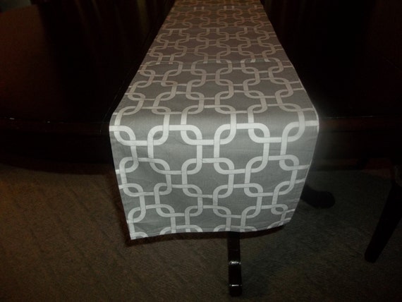 and table white table etsy custom Gray runners gotcha runners