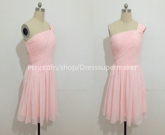 Items similar to Pink Bridesmaid Dress,Inexpensive Pink Bridesmaid ...