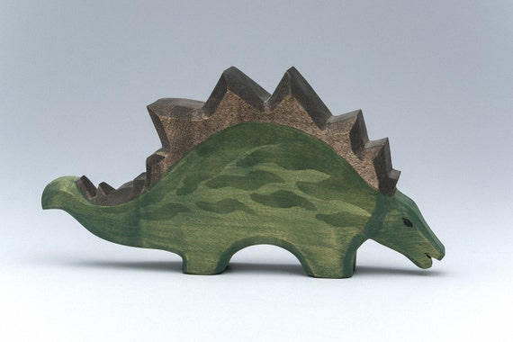 Wooden Toys - Stegosaur - Kids Wooden Toys - Waldorf Toys Wooden - Wooden Toys Animals - Toys Wooden - Wooden Dinosaurs - Eco Wooden Toy