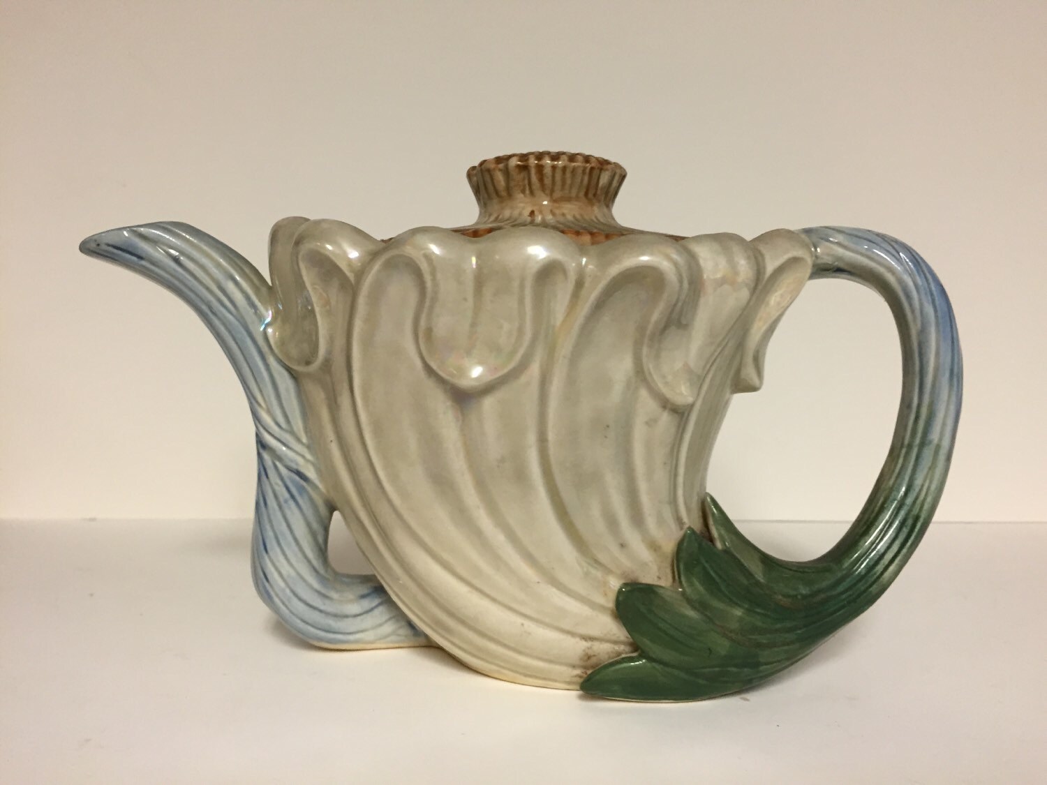 Vintage Fitz and Floyd Morning Glory Teapot