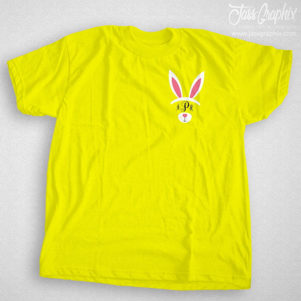 easter monogram shirts