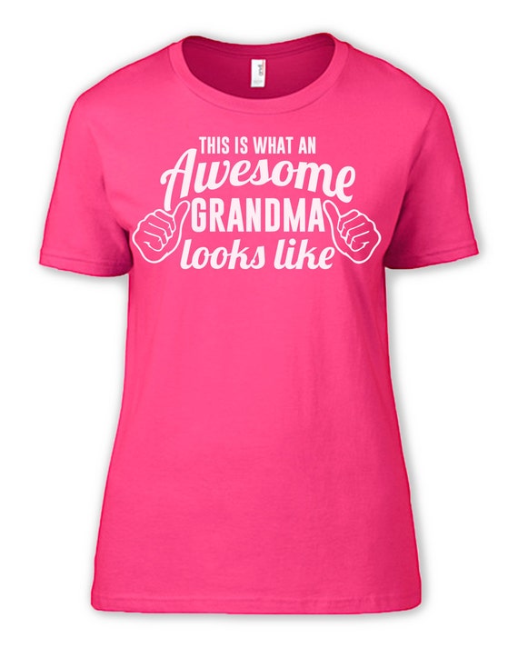 Awesome Grandma T Shirt Women's This is What an by ShirtBurger