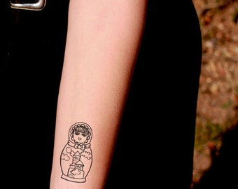 matryoshka tattoo etsy matryoshka tattoo etsy