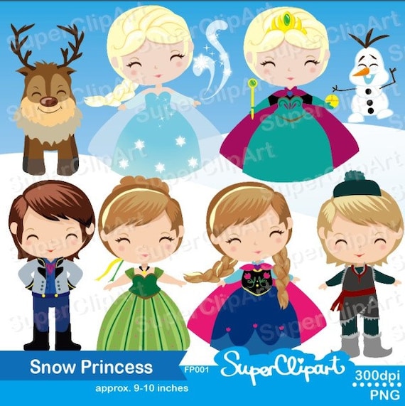 snow princess clipart - photo #5