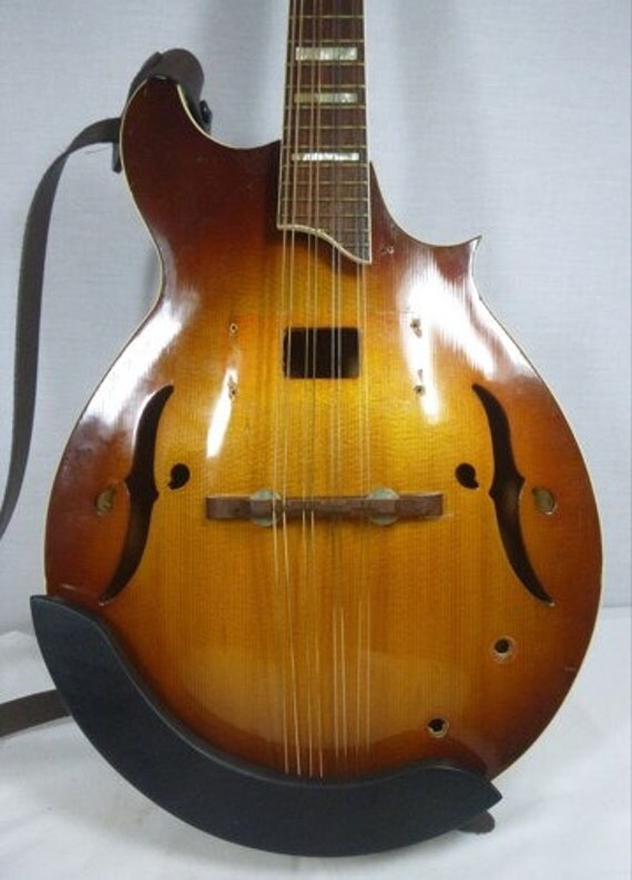 Mandolin Armrest Handmade in Ebony and Walnut 3 Clamp Style