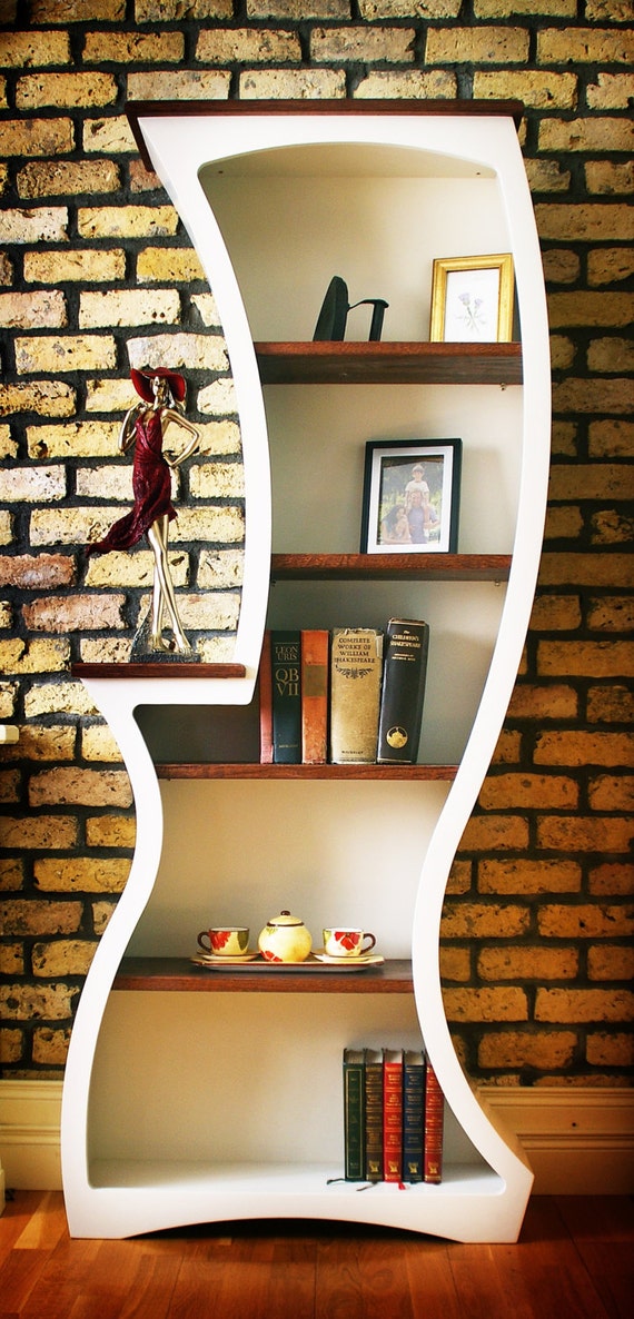Unique bookcase by Furnituremadness on Etsy