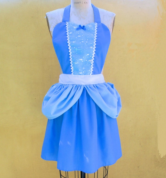 CINDERELLA APRON  Princess style  womens full Apron from Lover Dovers