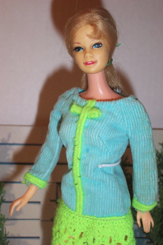 Vintage 1968 Barbie's Friend Stacy Doll With Original