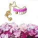 Human Teeth Necklace, Gold Tooth Necklace, vegan necklace, vegan jewelry