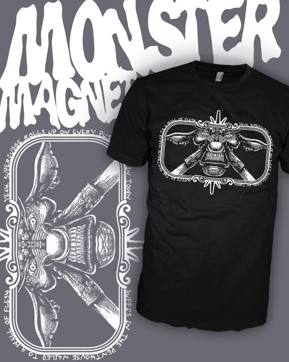 Monster Magnet Band Shirt Superjudge Spine of God Shirt