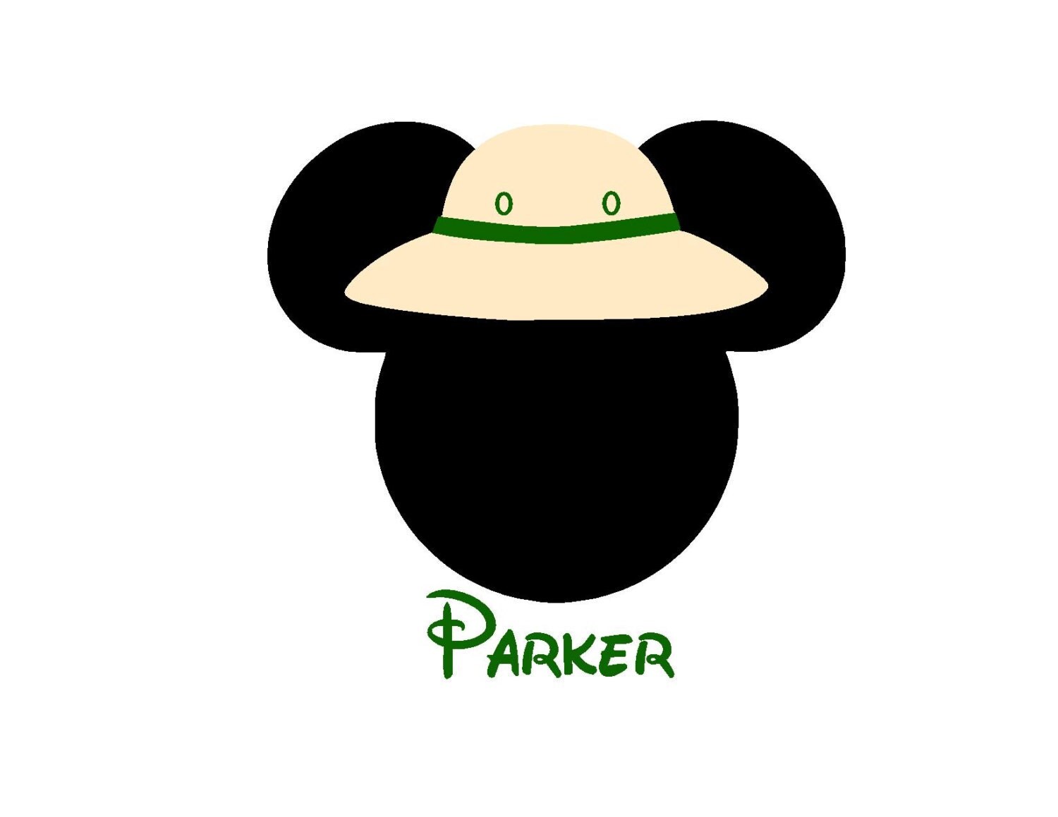 Mickey Mouse Safari Face