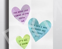 Popular items for greys anatomy quote on Etsy
