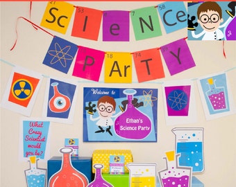 Science Party Decorations & Props Printable by CreativeLittleStars