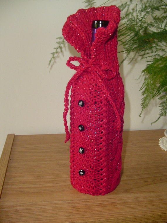 Download Wine Bottle Cozy Sweater Wine Bottle Cozy Turtleneck Bottle