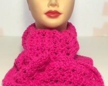 Popular items for neon pink scarf on Etsy