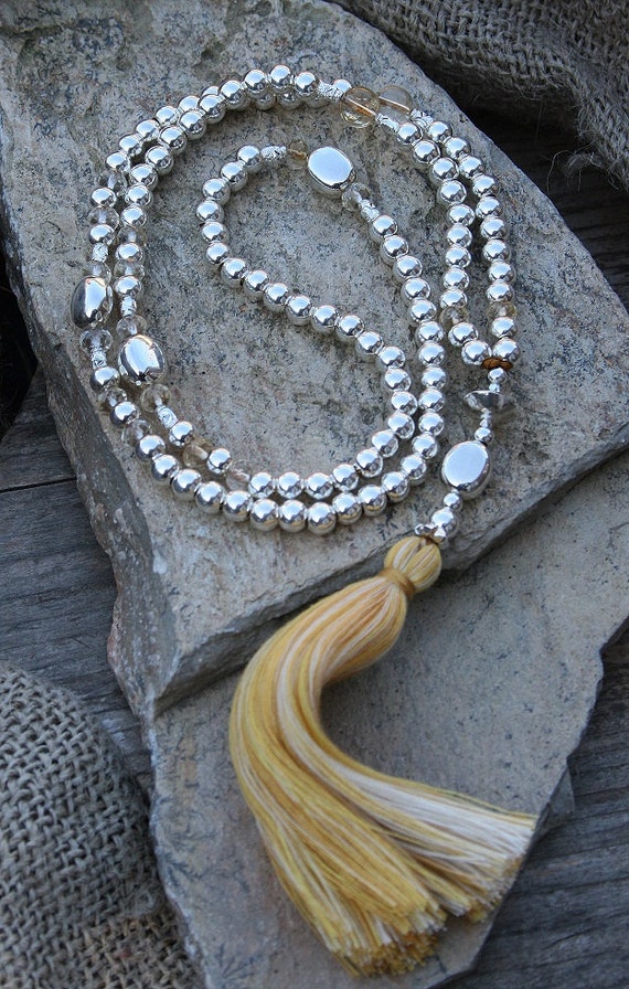 beautiful mala necklace