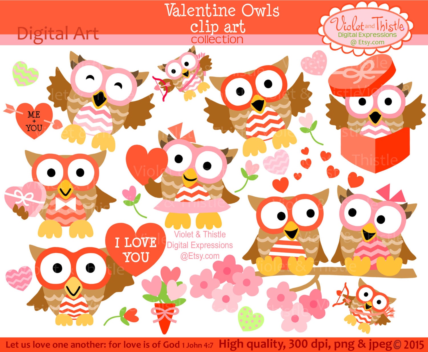 valentine owl clip art - photo #38