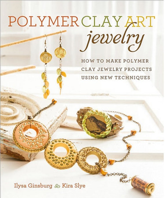 OUR BOOK Polymer Clay Art Jewelry Book How to make Polymer