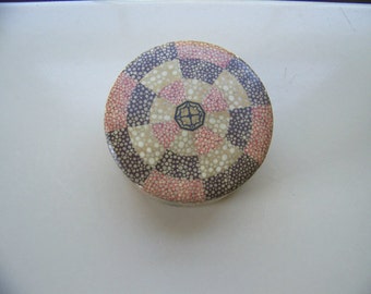 Pretty Art Deco Design Vintage COTY Powder Box