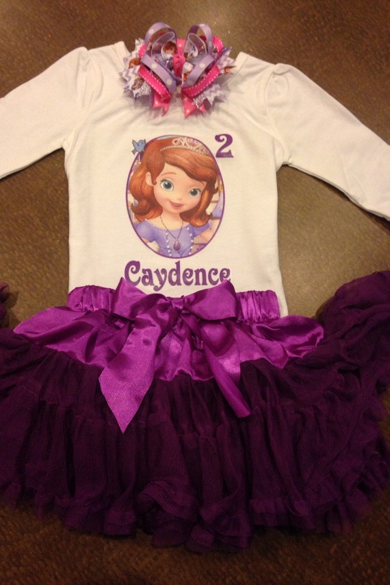 Sofia the first birthday outfit, princess sofia birthday outfit, sofia ...