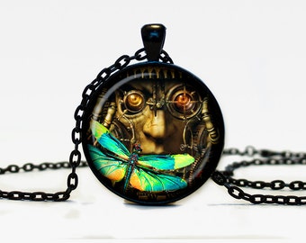 Steampunk pendant Steampunk necklace Steampunk jewelry
