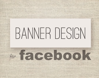 Custom Facebook banner design.